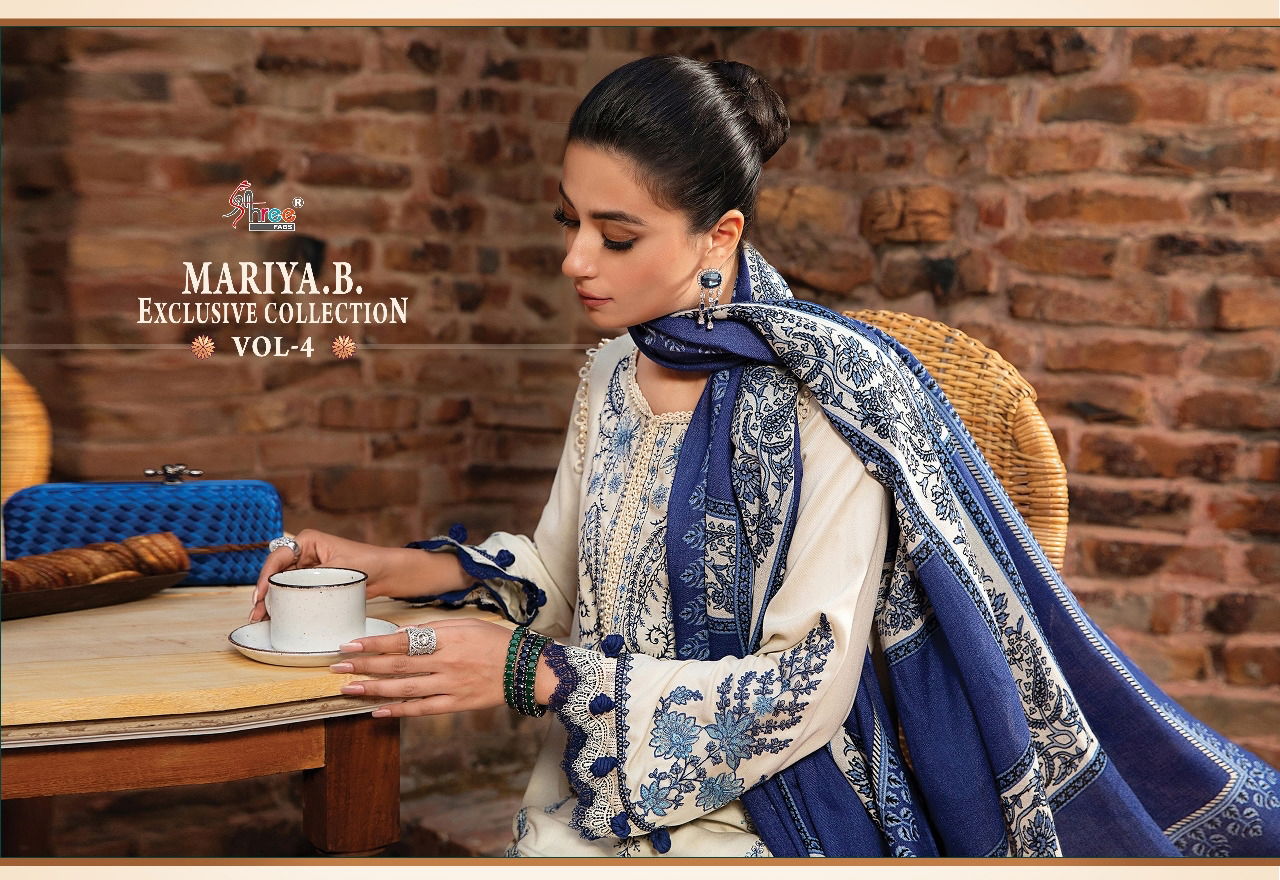 Maria B Exclusive Collection Vol 4 Printed Casual Wear Wholesale Pakistani Salwar Suits